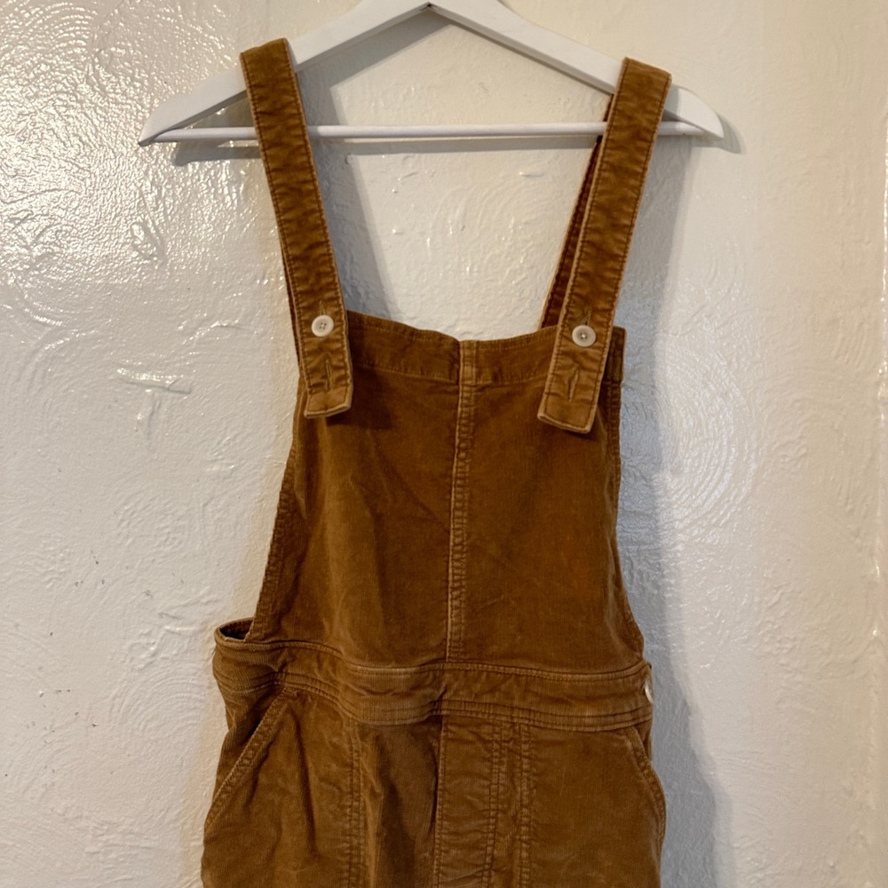 Patagonia Corduroy Overalls, Caramel Brown - Women's Size 0